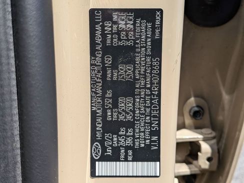 Certified 2024 Hyundai Santa Cruz Limited image 23