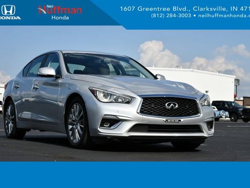 Used 2020 INFINITI Q50 Luxe w/ Essential Package (3.0T Luxe) AWD/4WD image 1