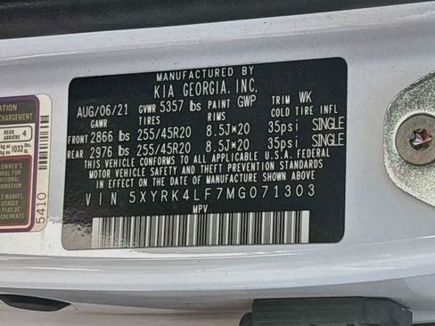 Used 2021 Kia Sorento SX FWD image 34