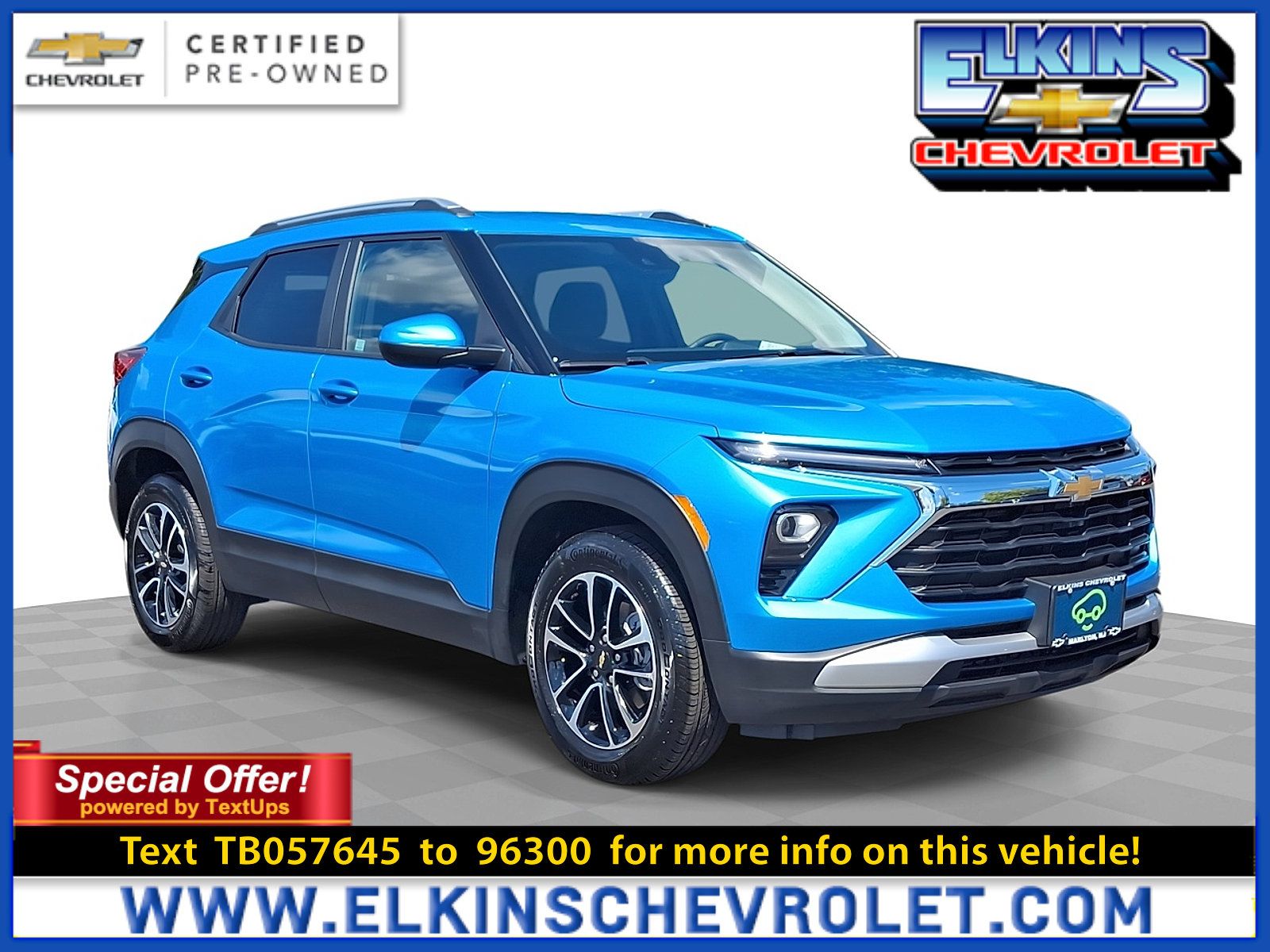 Certified 2026 Chevrolet TrailBlazer LT w/ LT Cold Weather Package FWD image 1