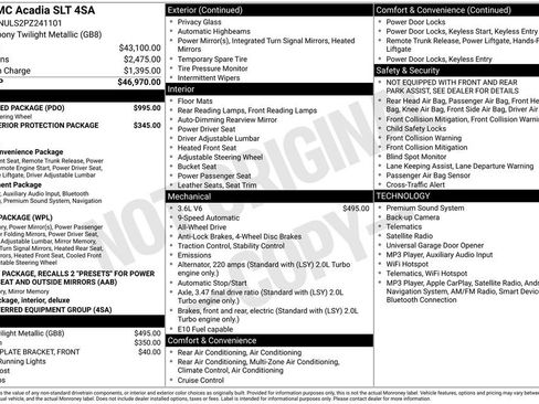 Used 2023 GMC Acadia SLT w/ Preferred Package AWD/4WD image 2