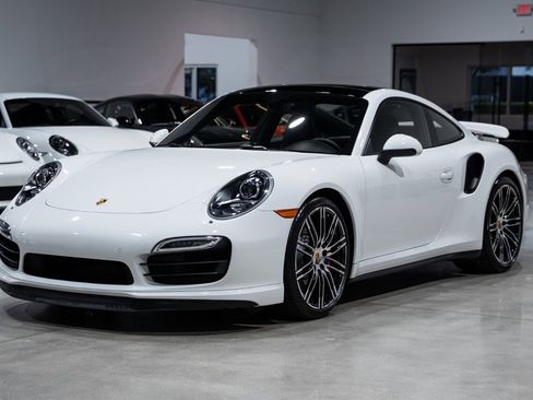 Used 2015 Porsche 911 Turbo w/ Sport Chrono Package AWD/4WD image 10