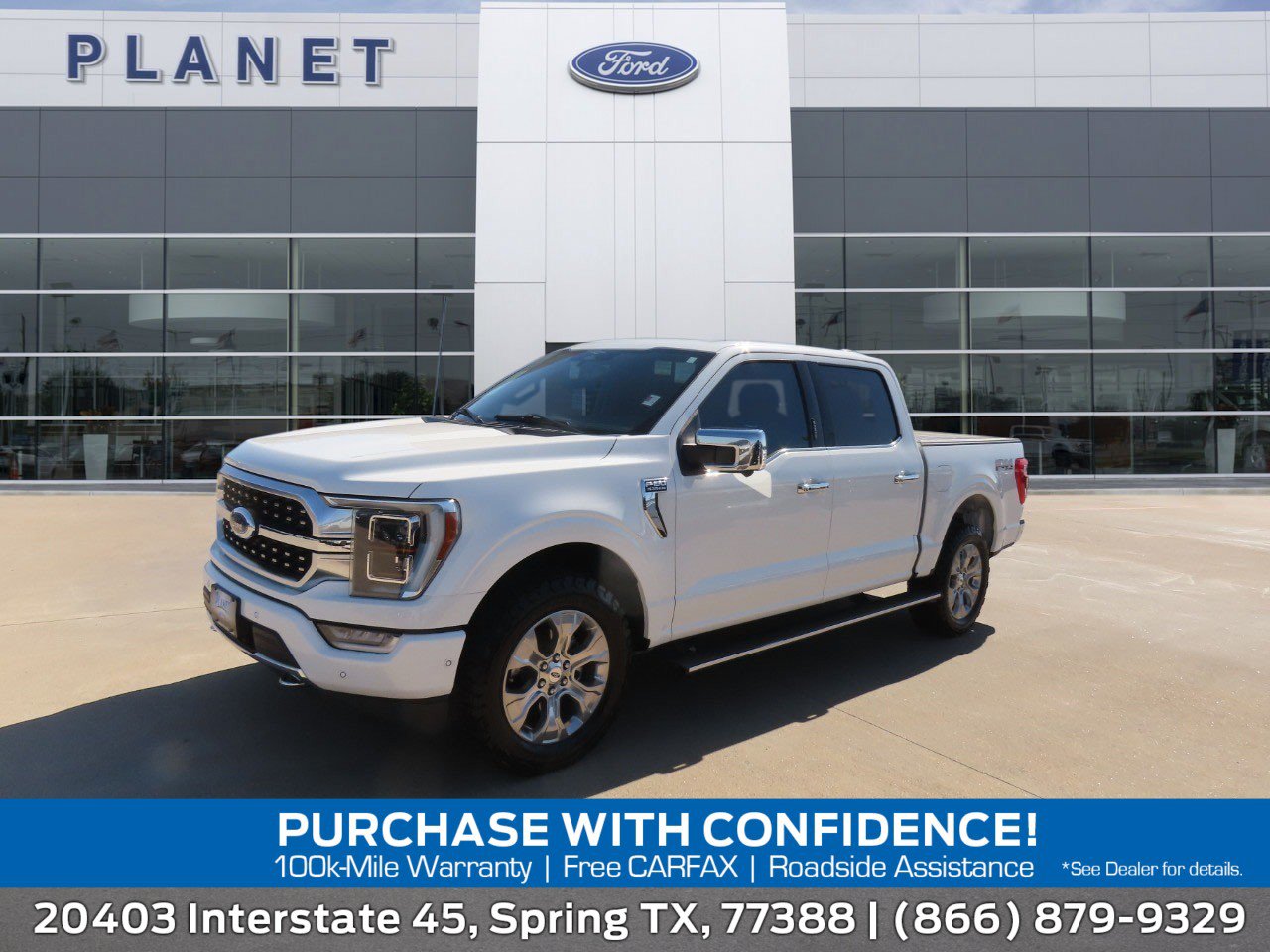 Used 2023 Ford F150 Platinum w/ Equipment Group 701A High AWD/4WD image 1