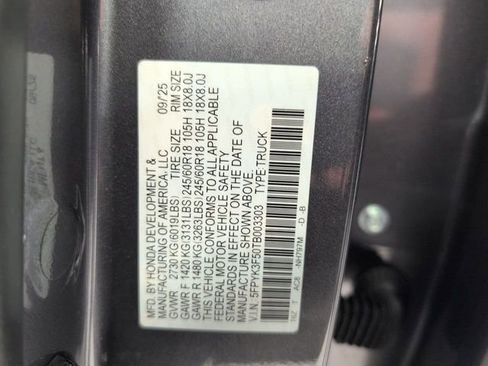 New 2026 Honda Ridgeline RTL image 36