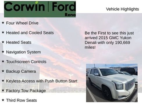 Used 2015 GMC Yukon Denali image 4