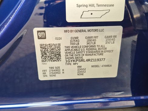Certified 2024 Cadillac Lyriq Luxury AWD/4WD image 32