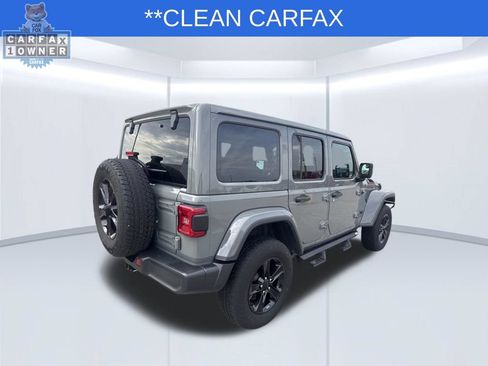 Used 2021 Jeep Wrangler Unlimited Sahara AWD/4WD image 3