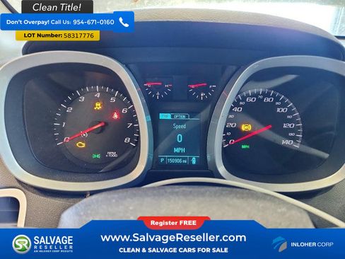 Used 2017 Chevrolet Equinox LT w/ Convenience Package FWD image 12