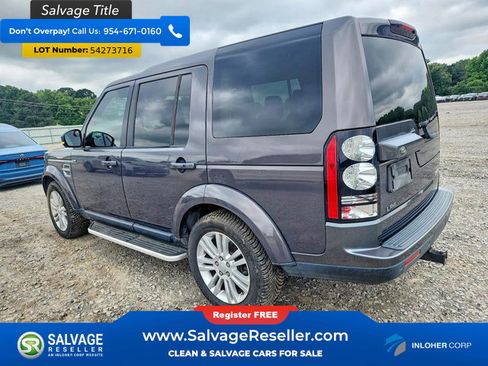 Used 2016 Land Rover LR4 HSE LUX AWD/4WD image 3