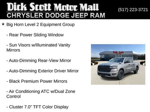 Certified 2025 RAM 1500 Big Horn AWD/4WD image 26