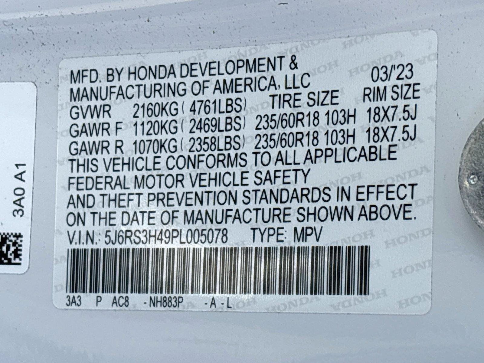 Used 2023 Honda CR-V EX image 36
