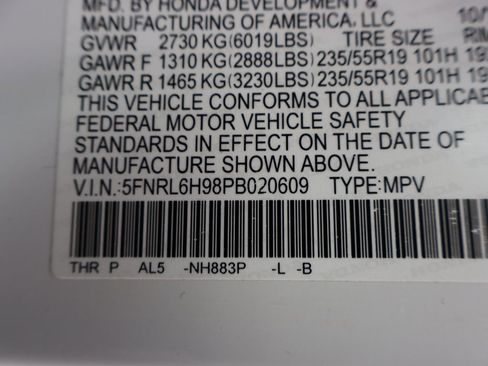 Certified 2023 Honda Odyssey Elite image 37