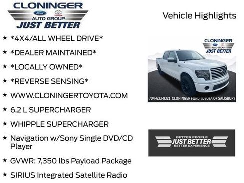 Used 2012 Ford F150 Harley-Davidson AWD/4WD image 3