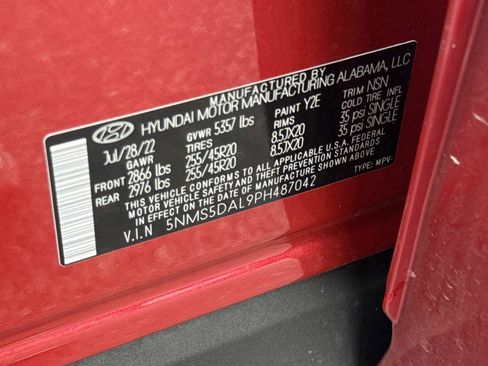 Certified 2023 Hyundai Santa Fe Calligraphy image 30