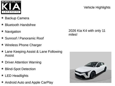 New 2026 Kia K4 EX w/ GT-Line Premium Package FWD image 7