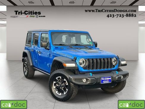 Used 2024 Jeep Wrangler Unlimited Rubicon 4xe image 1