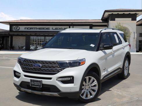 Used 2022 Ford Explorer King Ranch w/ Class IV Trailer Tow Package RWD image 1