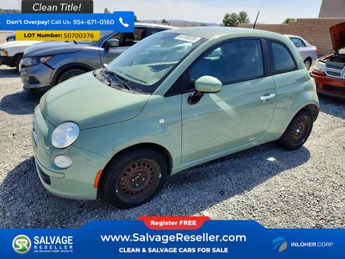 Used 2012 FIAT 500 Pop image 1