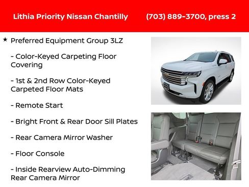Used 2023 Chevrolet Tahoe High Country AWD/4WD image 12