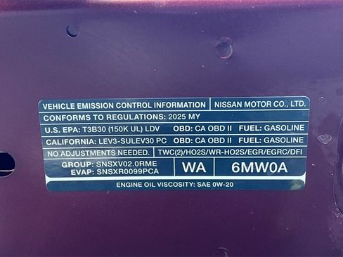 Used 2025 Nissan Sentra SV image 33