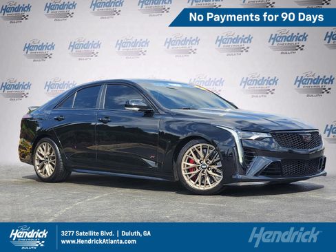 Used 2023 Cadillac CT4 V Blackwing w/ Driver Assist Package RWD image 1