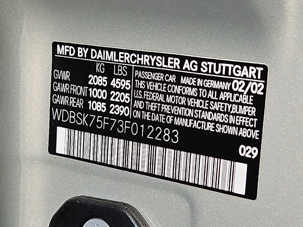 Used 2003 Mercedes-Benz SL 500 image 27
