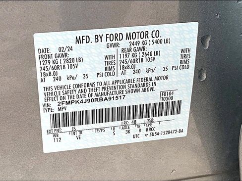 Used 2024 Ford Edge SEL w/ Convenience Package image 36