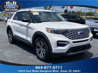 Certified 2020 Ford Explorer Platinum w/ Premium Technology Package