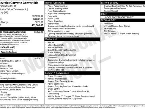 Used 2007 Chevrolet Corvette Convertible w/ Preferred Equipment Group image 4