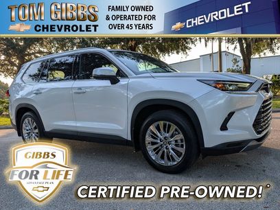 Used 2024 Toyota Grand Highlander Platinum