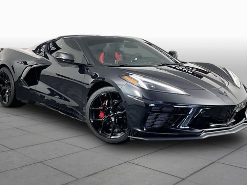 Certified 2024 Chevrolet Corvette Stingray Preferred Cpe w/ Stealth Interior Trim Package RWD image 3