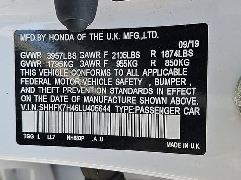 Used 2020 Honda Civic Sport image 27