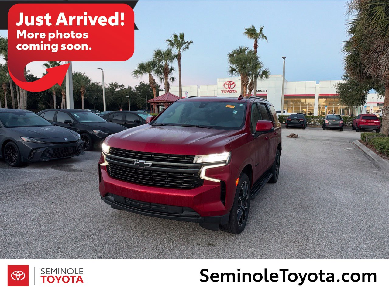 Used 2021 Chevrolet Tahoe RST w/ Luxury Package RWD image 1