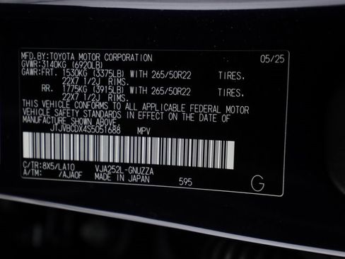 Used 2025 Lexus GX 550 550 Luxury image 54