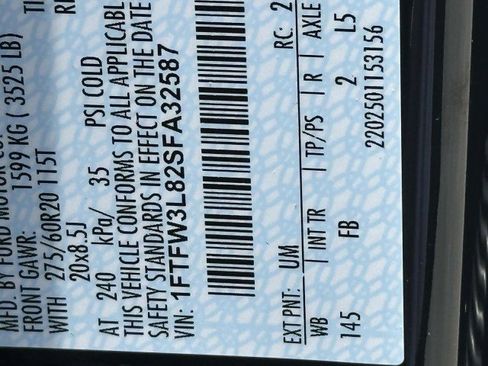 New 2025 Ford F150 XLT w/ Equipment Group 302A MID image 39