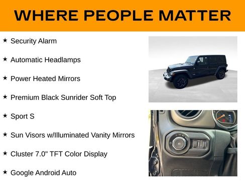 Used 2021 Jeep Wrangler Unlimited Sport image 31
