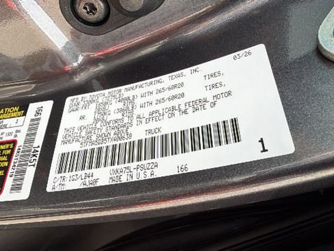 New 2026 Toyota Tundra 1794 Edition AWD/4WD image 30