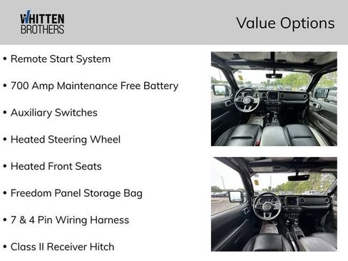 Used 2023 Jeep Wrangler Unlimited Sahara w/ Cold Weather Group AWD/4WD image 13