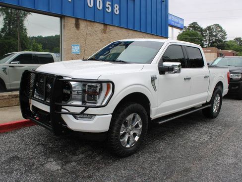 Used 2021 Ford F150 Platinum w/ Trailer Tow Package AWD/4WD image 3