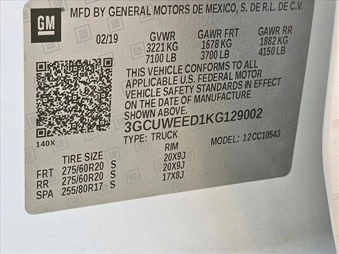 Used 2019 Chevrolet Silverado 1500 LTZ w/ LTZ Premium Package image 19