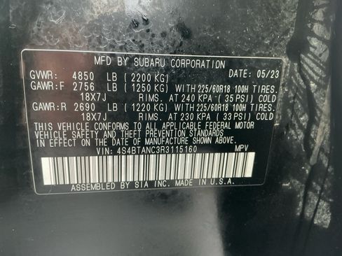 Used 2024 Subaru Outback Limited AWD/4WD image 16