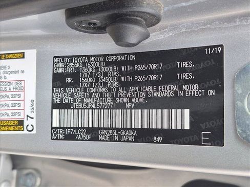 Used 2020 Toyota 4Runner TRD Off-Road Premium AWD/4WD image 14