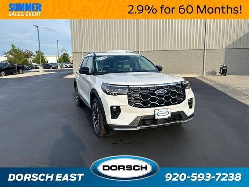 New 2026 Ford Explorer Platinum w/ LUX Leather Package AWD/4WD image 3
