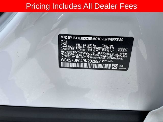 Used 2024 BMW X3 xDrive30i w/ Convenience Package w/ZPA AWD/4WD image 40