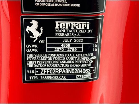 Certified 2022 Ferrari Portofino M RWD image 29