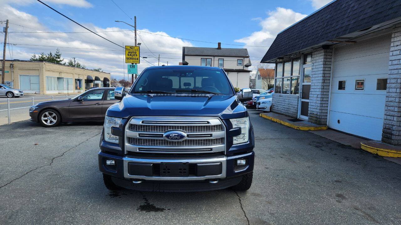 Used 2015 Ford F150 Platinum w/ Trailer Tow Package AWD/4WD image 3