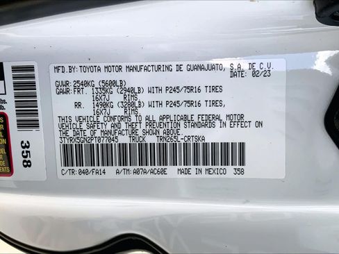 Used 2023 Toyota Tacoma SR RWD image 30
