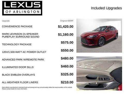 Certified 2026 Lexus RX 350 w/ Convenience Package image 4