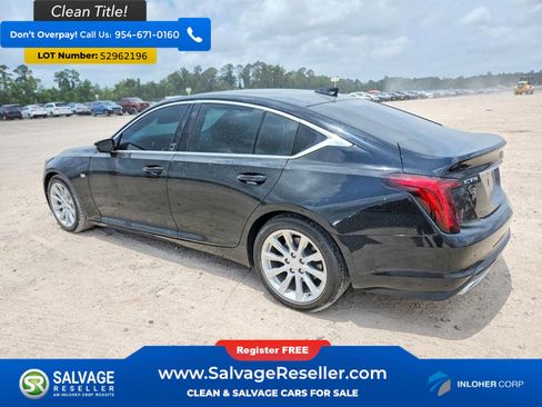 Used 2021 Cadillac CT5 Luxury w/ Sun And Sound Package RWD image 3