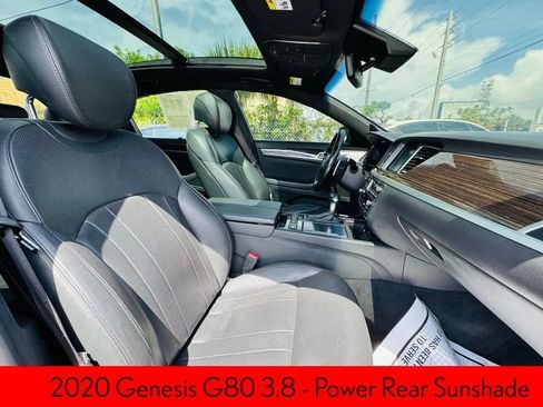 Used 2020 Genesis G80 3.8 w/ Sport Package 02 RWD image 16